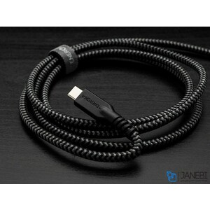 کابل شارژ سریع و انتقال داده تایپ سی انرژیا Energea Fibratough Cable Type-C to Type-C PD Fast Charge 1.5M