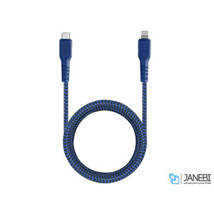 کابل تایپ-سی به لایتنینگ انرژیا Energea Fibratough Cable Type-C to Lightning 1.5M