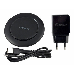 پک شارژر وایرلس رومیزی سریع انرژیا Energea WiDisc 75 Fast Wireless Charger Kit