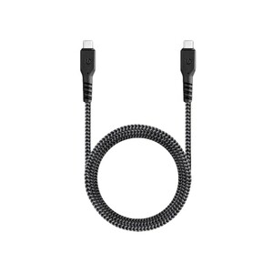 کابل شارژ سریع و انتقال داده تایپ سی انرژیا Energea Fibratough Cable Type-C to Type-C PD Fast Charge 1M