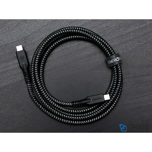 کابل شارژ سریع و انتقال داده تایپ سی انرژیا Energea Fibratough Cable Type-C to Type-C PD Fast Charge 1M