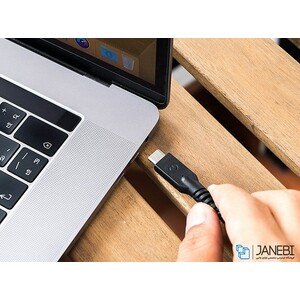 کابل شارژ سریع و انتقال داده تایپ سی انرژیا Energea Fibratough Cable Type-C to Type-C PD Fast Charge 1M