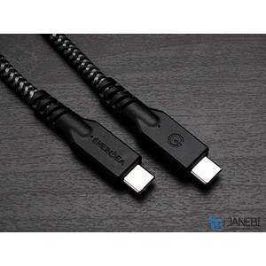 کابل شارژ سریع و انتقال داده تایپ سی انرژیا Energea Fibratough Cable Type-C to Type-C PD Fast Charge 1M