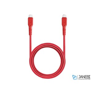 کابل شارژ سریع و انتقال داده تایپ سی انرژیا Energea Fibratough Cable Type-C to Type-C PD Fast Charge 1M