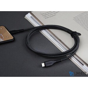 کابل شارژ سریع تایپ سی انرژیا Energea Fibratough Cable Type-C to Type-C PD Fast Charge 1M