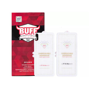 گلس جلو و پشت گوشی آیفون ایکس مکس بوف buff Hydrogel front and back screen protector iPhone XS Max