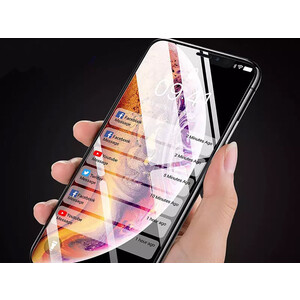 کیفیت محافظ صفحه نمایش جلو و پشت گوشی بوف buff Hydrogel front and back screen protector for iPhone XS Max