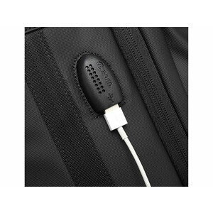 کوله پشتی لپ‌تاپ 17 اینچ ضدآب یواس‌بی دار پوسو  17 inch waterproof USB laptop backpack Poso PS-655