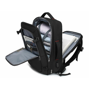 کوله پشتی لپ تاپ 17.3 اینچ یو اس بی دار ضد آب پوسو POSO BACKPACK FOR 17.3" LAPTOP PS-663