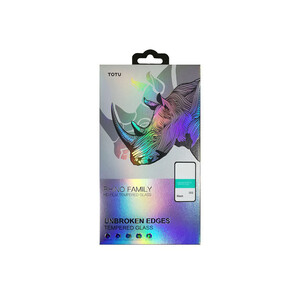 محافظ صفحه نمایش شیشه ای آیفون ایکس آر توتو Totu iphone XR Unbroken Edges Tempered Glass