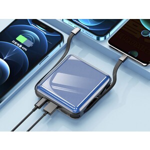 پاوربانک 10000 توتو Totu Lightning series - Dual fast charge cable power bank CPBL-05