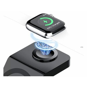 شارژر گوشی و ساعت هوشمند و ایرپاد توتو Totu 3in1 Magnetic Wireless Charging Station