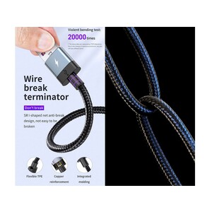 کابل شارژ سریع و انتقال داده تایپ سی توتو Totu Speedy BT-001 Type-C 5A Cable 1m