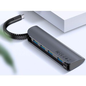 هاب 4 پورت تایپ سی توتو Totu FGCR-004 Type-C TO 4USB Speedy Hub