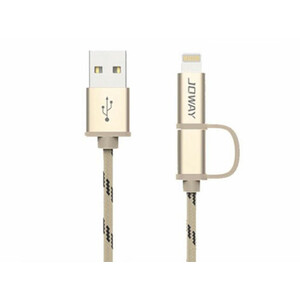 کابل دو سر جووی Joway LI65 2in2 Data Cable 1m