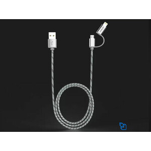 کابل دو سر جووی Joway LI65 2in2 Data Cable 1m