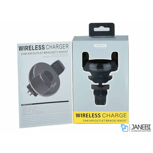 پایه نگهدارنده و شارژر وایرلس گوشی جووی Joway WXC07 Wireless Charger Car Bracket