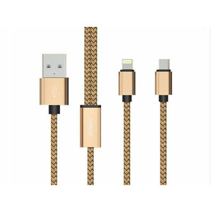 کابل دو سر جووی Joway LI96 2in2 Data Cable 1m