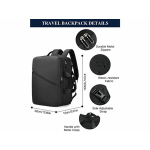 کوله پشتی ضدآب لپ تاپ 17.3 اینچی کول بل coolbell CB-10003 Backpack Bag 17.3 inch laptop