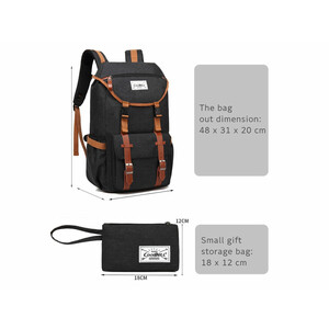 COOLBELL 7006 For 17.3 Inch Laptop Bag Outdoor Travel Large Capacity Casual Computer Backpacks