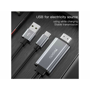 کابل Type-Cبه Hdmi یسیدو 4k