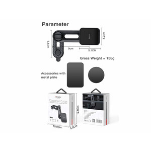 استند موبایل داخل خودرو Yesido C106