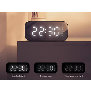اسپیکر بلوتوث و ساعت زنگ دار Havit Bluetooth Speaker & Alarm Clock MX701