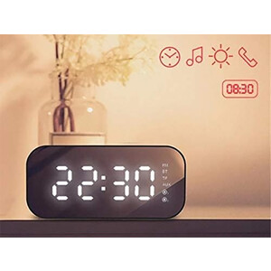 فروش اسپیکر بلوتوث و ساعت زنگ دار Havit Bluetooth Speaker & Alarm Clock MX701