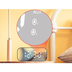 خرید اسپیکر بلوتوث و ساعت زنگ دار Havit Bluetooth Speaker & Alarm Clock MX701