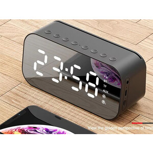 قیمت اسپیکر بلوتوث و ساعت زنگ دار Havit Bluetooth Speaker & Alarm Clock MX701