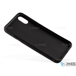 قاب طرح چرم آیفون Huanmin Leather Case Apple iPhone X/XS