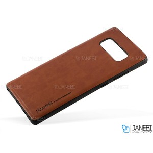 قاب طرح چرم سامسونگ Huanmin Leather Case Samsung Galaxy Note 8