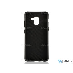 قاب طرح چرم سامسونگ Huanmin Leather Case Samsung Galaxy A8 2018