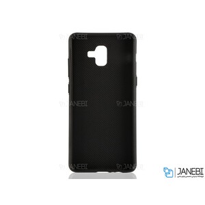 قاب طرح چرم سامسونگ Huanmin Leather Case Samsung Galaxy J6 Plus