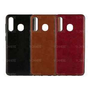 قاب طرح چرم سامسونگ Huanmin Leather Case Samsung Galaxy A30