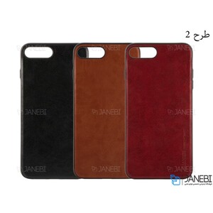 قاب طرح چرم آیفون Huanmin Leather Case Apple iPhone 7 Plus/8 Plus