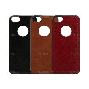 قاب طرح چرم آیفون Huanmin Leather Case Apple iPhone 5/5S