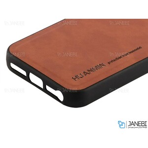 قاب طرح چرم آیفون Huanmin Leather Case Apple iPhone 5/5S