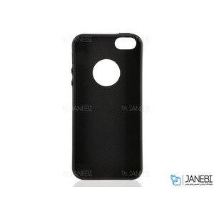 قاب طرح چرم آیفون Huanmin Leather Case Apple iPhone 5/5S