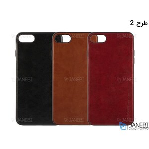 قاب طرح چرم آیفون Huanmin Leather Case Apple iPhone 7/8