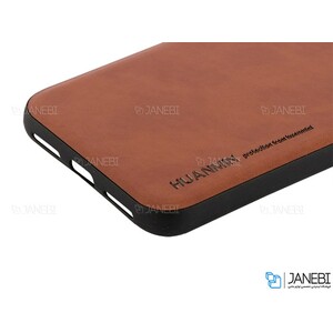 قاب طرح چرم آیفون Huanmin Leather Case Apple iPhone XR