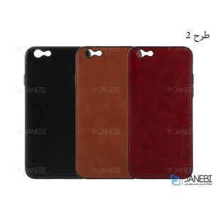 قاب طرح چرم آیفون Huanmin Leather Case Apple iPhone 6/6S