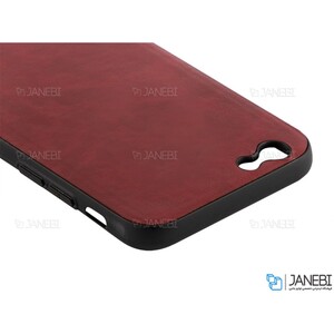 قاب طرح چرم آیفون Huanmin Leather Case Apple iPhone 6/6S