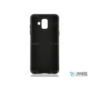 قاب طرح چرم سامسونگ Huanmin Leather Case Samsung Galaxy A6 2018