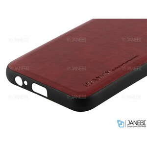 قاب طرح چرم سامسونگ Huanmin Leather Case Samsung Galaxy A6 2018