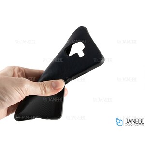 قاب طرح چرم سامسونگ Huanmin Leather Case Samsung Galaxy A6 Plus 2018