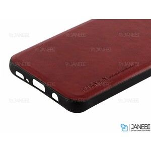 قاب طرح چرم سامسونگ Huanmin Leather Case Samsung Galaxy S8 Plus