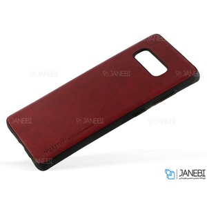 قاب طرح چرم سامسونگ Huanmin Leather Case Samsung Galaxy S10e