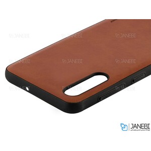 قاب طرح چرم سامسونگ Huanmin Leather Case Samsung Galaxy A70