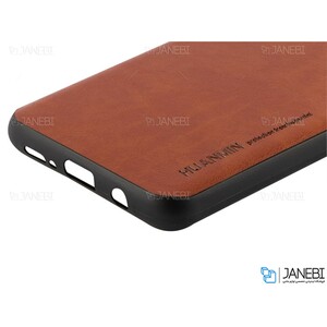 قاب طرح چرم سامسونگ Huanmin Leather Case Samsung Galaxy S9 Plus
